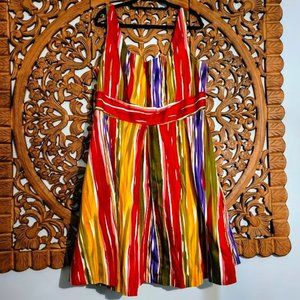 Bright and colorful Calvin Klein dress